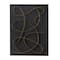 CosmoLiving by Cosmopolitan 32" Metal Contemporary Wall Décor